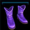 Purple cowboy boots