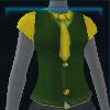 Green school uniform top