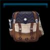 Snow Flurries Saddle Bag