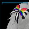 Pride tail ribbon