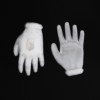 JVN Silver emblem dressage gloves