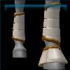 Ivory Sun leg protectors and bell boots