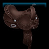 Denim Daredevil Western saddle