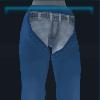 Ocean blue chaps