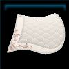 Gleaming Glamour black saddle pad