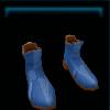 Blue sailing shoes