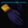 Purple Halloween gloves