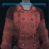 Red city jacket
