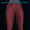 Burgundy skinny jeans