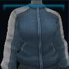 Blue outdoor sweater