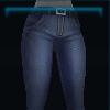 Top quality blue jeans