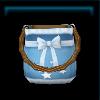 Blue birthday bag