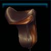 Classy competition saddle