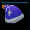 Jolly knitted Christmas hat