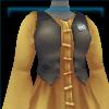 Gold and grey Druid tunic